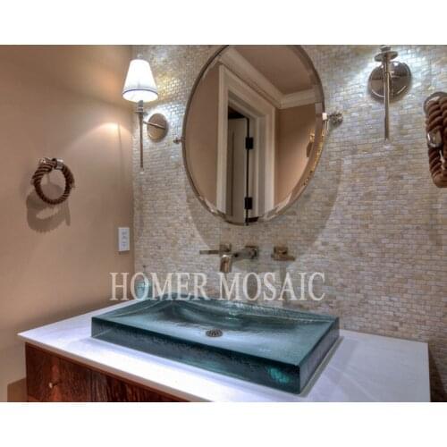 Mosaic tiles natural mother of pearl mosaic tiles kitchen backsplash tiles mother of pearl shower panel