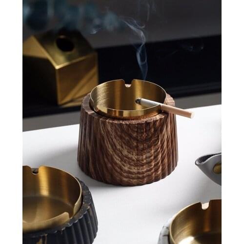 Cement Ashtray Nordic Creative Personality Trend Multifunctional Light Luxury Simple Home Living Room Office Decoration