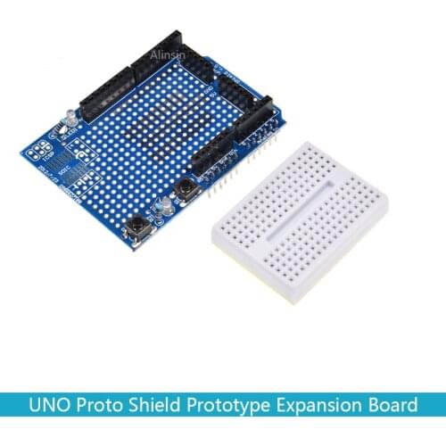 Proto Shield prototype expansion board with SYB-170 mini bread board based For ARDUINO UNO ProtoShield