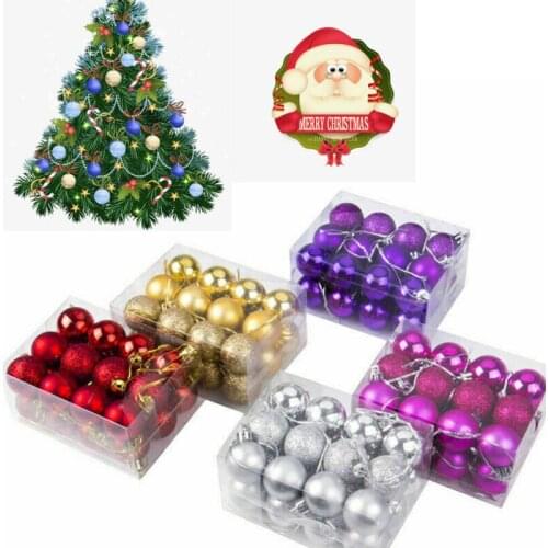 Christmas Hanging Ball Solid Color Suspended Bauble for Party Wedding Decoration Tree Xmas Balls Colorful Party Wedding Ornament