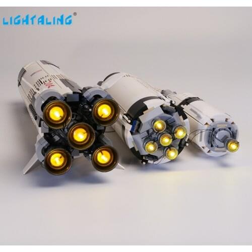 Lightaling Led Light Set For 21309 The Apollo Saturn V Launch Compatible With 37003 80013