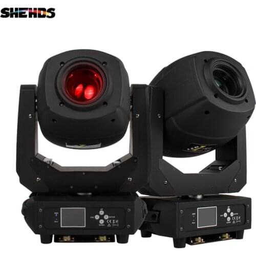 LED 230W Spot Beam Lyre Moving Head Light Focus 6/18 Channel DJ Disco Party Bar Dance Floor Stage Effect Lighting Equipment