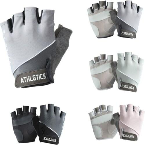 Cycling Gloves Half Finger Breathable Mountain Bike Gloves For Motorcycle Fitness Outdoor Bicycle Accessories