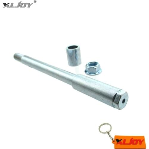 XLJOY 15mm Drilled Front Wheel Axle For SP/Marzocchi/Volt Adjustable USD Front Forks used on Chinese Pit Dirt Bikes