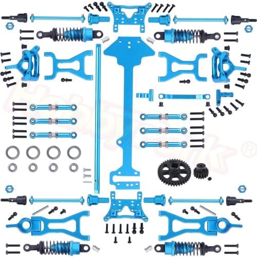 1 Set Complete Upgrade Parts Kit For Wltoys A959 Vortex 1/18 2.4G 4WD Electric RC Car Off-Road Buggy Hop-Up Fit A969 a979
