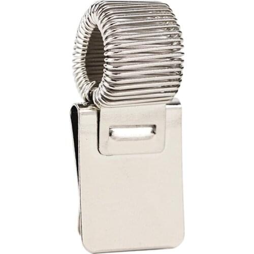 1Pc Single/Double/Triple Hole Metal Spring Pen Holder Nurse Doctors Clip Uniform With Pocket Supplies Office Pen Holders G0U4