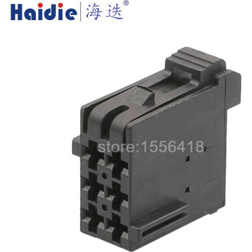 2sets 6pin auto wiring harness plug cable electric plug connector 1-965640-3/968271-1