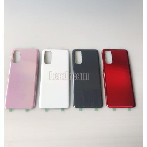 50PCS OEM for Samsung Galaxy S20 Ultra Back Glass Rear Cover Battery Door With Adhesive