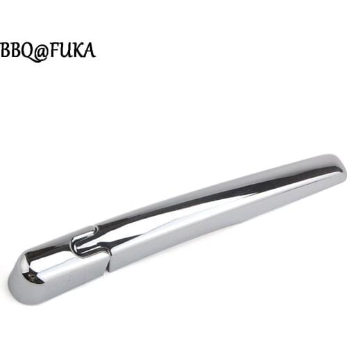 BBQ@FUKA 2pcs/set Car Styling Fit For Ford Edge 2015 ABS Chrome Rear Window Rain Wipers Case Trim Tail Windscreen Wiper Cover