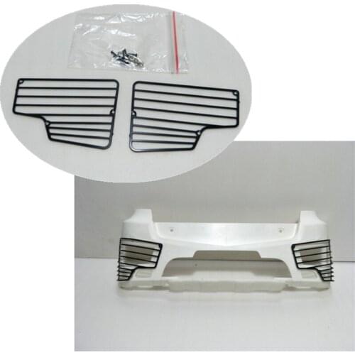 Toy Dumper Truck Metal Lamp Guard Lampshade For 1/14 Rc Car Tamiya Benz Arocs 3363 56352 6X4 Part