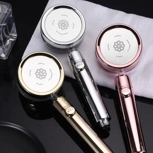 Shower Head High Pressure Removable Water Handheld Showerhead with Shut Off Button For Home SAL99