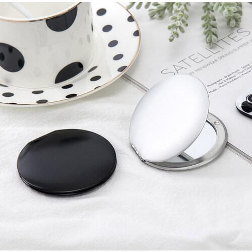 Portable Double-Sided Folding Cosmetic Mirror Female Gifts Mini Makeup Mirror Compact Pocket Mirrors