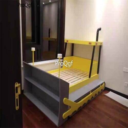 Prodgf 1Pcs A Set Children boy dream Castle Bedroom Bed