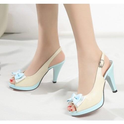 Big Size 11 12 13 14 ladies summer platform sandals women shoes woman Shallow colour-matched buckle for waterproof platform