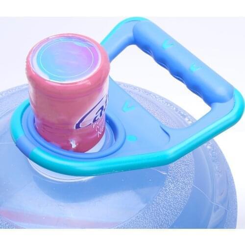 5 Gallons Bottled Water Pail Bucket Handle Water Upset Nergy Bottled Water Carry Lifter Anti-Slip Thickened Water Handle Pail