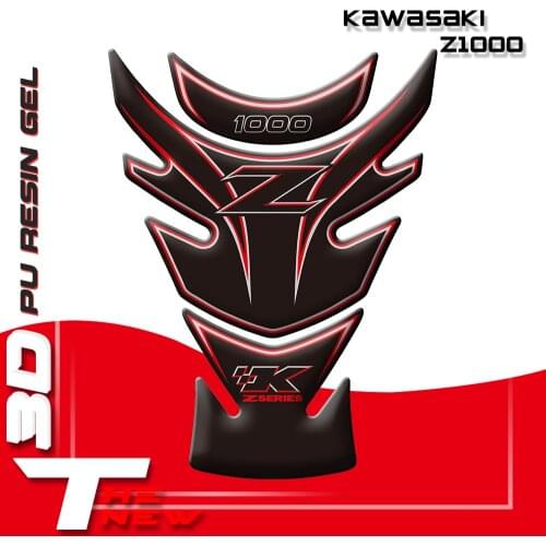 High quality Motorcycle 3D Sticker Decal Emblem Protection Tank Pad Cas Cap For Kawasaki Z1000 2010 2011 2012 2013