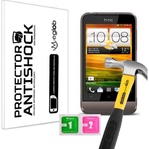 Protector de Pantalla Anti-Shock Anti-Golpe Anti-arañazos Compatible con HTC One V
