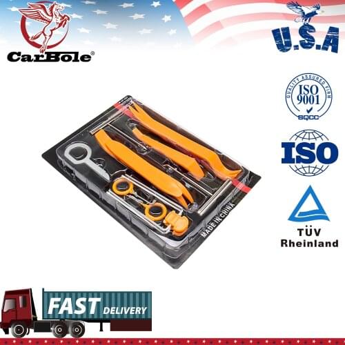 12X Car Radio Door Clip Panel Trim Dash Audio Plastic Removal Pry Tools Moulding