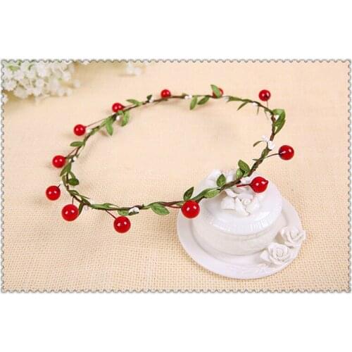 2018 Flower Crown Floral Garlands Hair Accessories For Women Girls Headband Tiara Ornament Flores Coroa Headwears