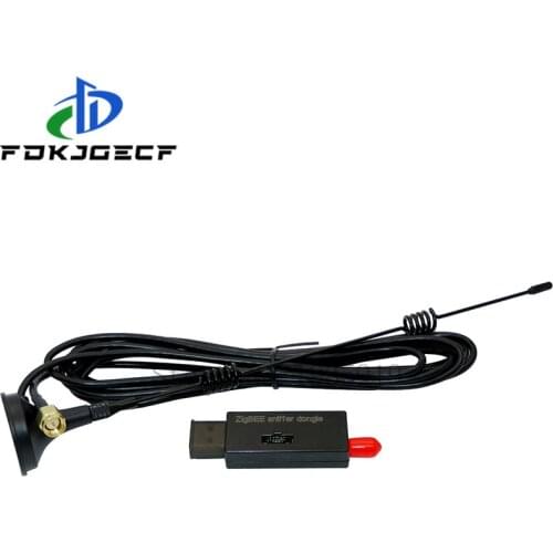 Wireless Zigbee CC2531 2540 Sniffer Bare Board Packet Protocol Analyzer USB Interface Dongle Capture Packet Module+8DBI Antenna