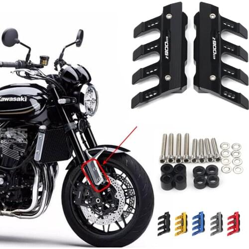 For KAWASAKI Z900rs Z900RS Cafe Motorcycle CNC Accessories Mudguard Side Protection Block Front Fender Anti-Fall Slider