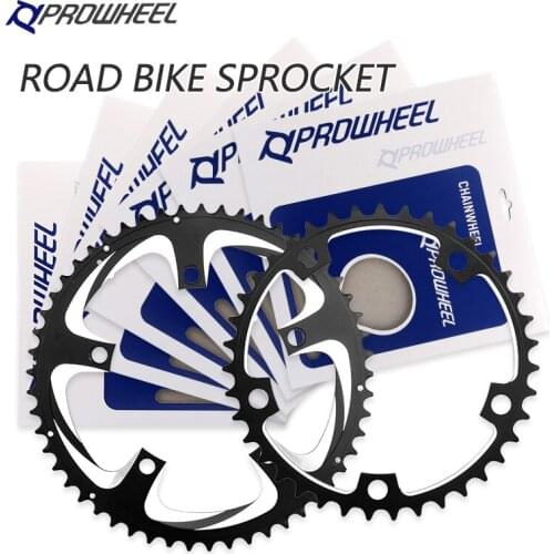 Aluminum alloy / steel / Al-7075 CNC 8 / 9 / 10 / 11 sprocket, speed sprocket, 110 / 130bcd 34 / 39 / 50 / 53t road bicycle