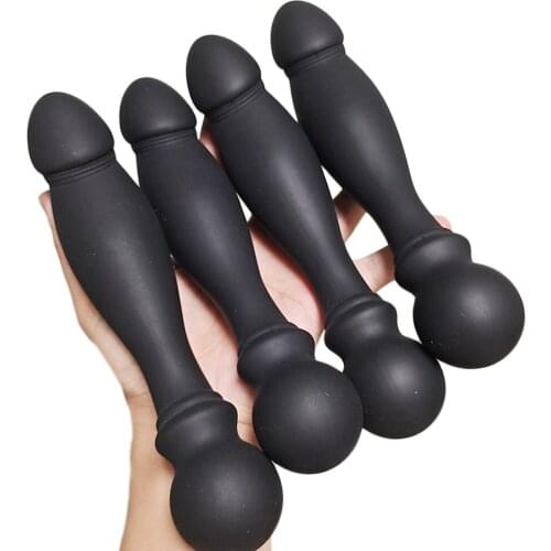 Double Anal Dildo Penis Vagina Masturbation Anal beads sex toys for women Men Long Butt Plug Dildos G-spot Female Masturbator