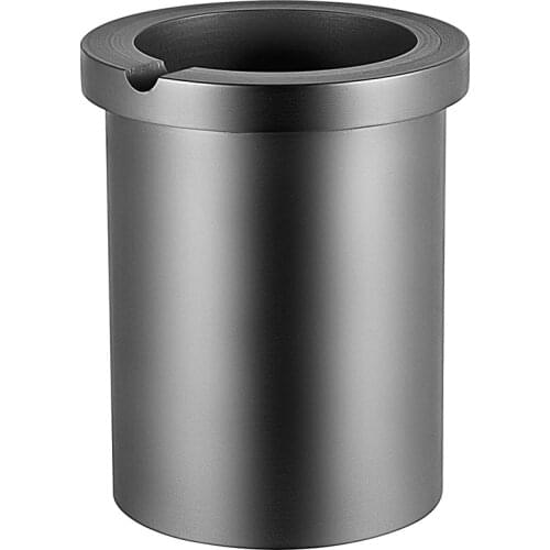 High Purity Graphite Crucible, 3 Kg Graphite Furnace, Single Ring Graphite Crucible Metal Graphite Jewelry Casting Tools
