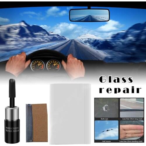 Automotive Windshield Glass Repair Kit Car Windshield Repair Resin For Car Glass Crack Repair Auto Glass Accessories Repair Tool