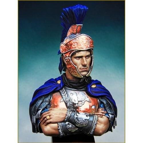 New Unassembled 1/10 ancient warrior Rome bust Resin Figure Unpainted Model Kit