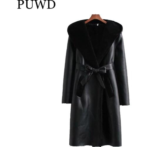 PUWD Long Fur Coats