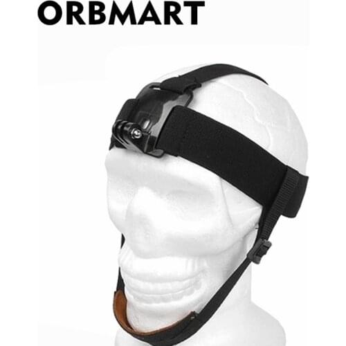 ORBMART Adjustable Light Weight Head Belt For Go Pro Hero 4 3+ 3 2 1 Xiaomi Yi SJCAM SJ4000 SOOCOO 4K Sport Action Camera
