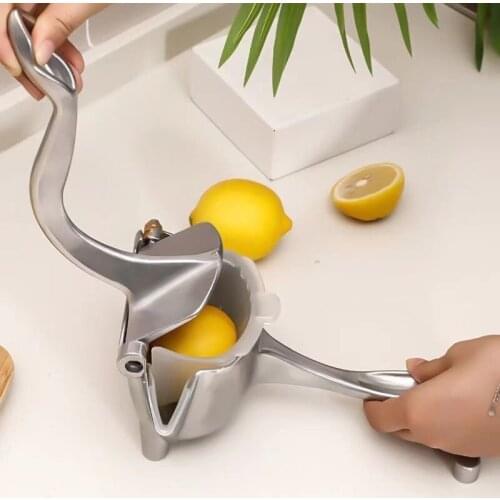 Manual Juicer Orange Juice Squeezer Aluminum Alloy Household Fruit Mini Juicer Pomegranate Squeezing Lemon Kitchen Fruit Tool