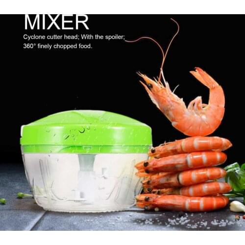Manual Food Chopper Hand Held Multifunction Garlic Cutter Manual Shrimp Bait Shrimp Machine Shrimp Meat Grinder Fishing Supplies