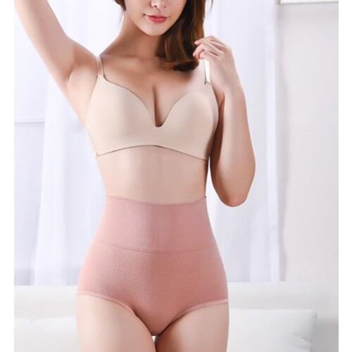 Sexy Women Panties High Waist Body Shaper Hip Abdomen Tummy Control Briefs High Waist Underwear Womens Panty Seamless Panties