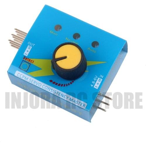 1PCS Multi Servo Tester 4.8-6V 3CH ESC CCPM Master Checker for RC Model Parts