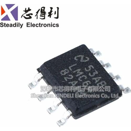 10pcs/lot Brand New & Original Lmc6482aim Dual Operational Amplifier Domino Sop-8