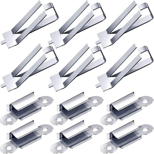 12Pcs Glass Bed Spring Turn Clips for Creality Ender 3 Pro, Ender 3S,Ender 5 Pro,CR-20 PRO,CR-10S Pro 3D Printer