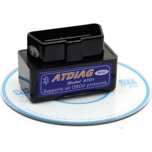 2017 super mini elm 327 bluetooth V2.1 elm327 obd ii code reader Car Diagnostic-Tool Scanner Elm-327 OBDII Adapter