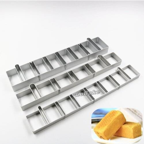 3pcs/set) High quality aluminium alloy pineapple cake pie cookie biscuit mold fondant mould dough cutter for DIY bakery tools
