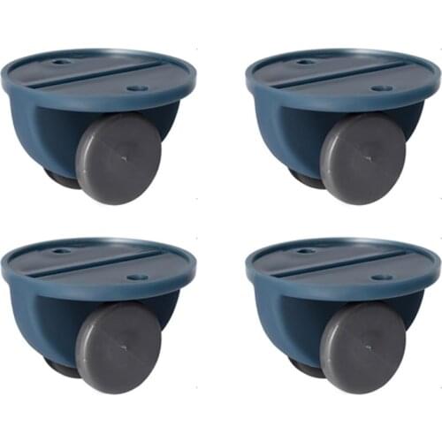 4Pcs Adhesive Swivel Casters Universal Furniture Wheel Castor Roller For Storage Box Platform Trolley Chair Paste Pully