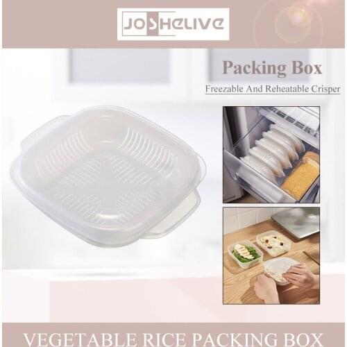 4pcs Rice Sub Packaging Fresh-keeping Box Microwave Heating Lunch Box Storage Container Food Storage Container Kitchen Tool