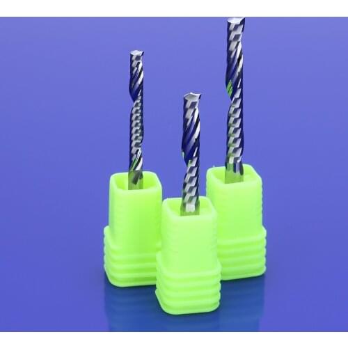 5Pcs 4x25mm Single Flute Spiral Cutter 3A TOP Quality CNC End Mill Carbide router bit For Wood Acrylic PVC MDF Milling Cutter