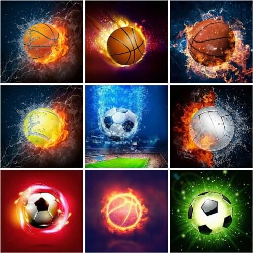 EverShine Diamond Painting Ball Cross Stitch Kits Handicrafts Diamond Embroidery Landscape Picture Of Rhinestones Wall Decor