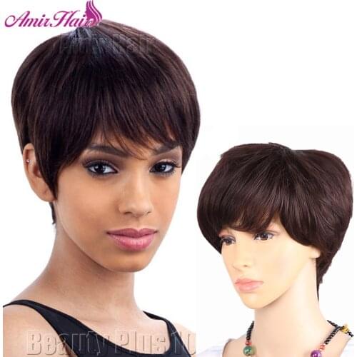 AMIR HAIR Black Wigs