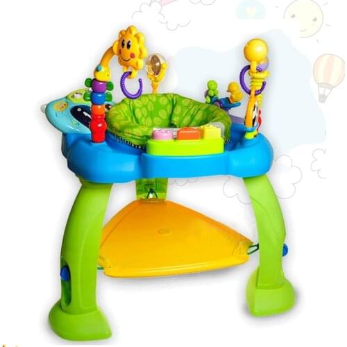 Free Shipping Baby Jumper First Steps Jumperoo Senses Bounce Around Activity Center Learning Jumper