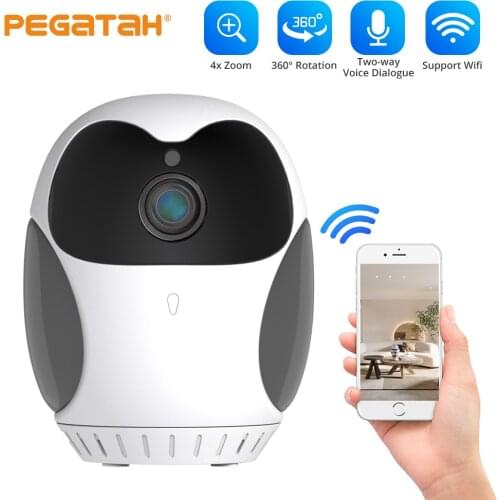 PTZ Wireless Mini IP Camera wifi camera smart home Video surveillance cameras with wifi Night Vision 1080p mini cameras Pet Cam