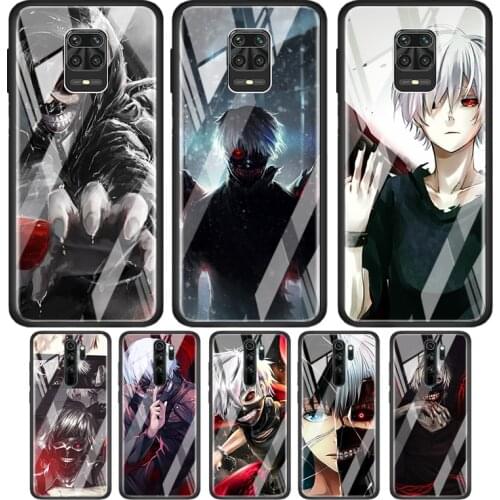 Tokyo Ghouls Ainme Tempered Glass Cover For Xiaomi Redmi Note 10 10S 9 9T 9S 8T 8 9A 9C 8A 7 Pro Max Phone Case