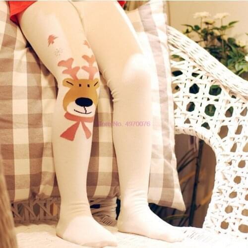 DHL 50pcs Girls Tights Pantyhose Winter Autumn Tight for Girl Thicken Cotton Baby Girls Pants for 3-12 Years