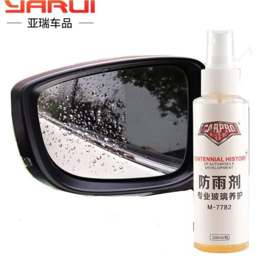 Long-acting rain enemy mist removal agent wind glass fog proof car rearview mirror film window water repellent